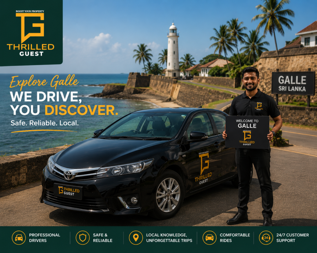 Departure Transfers in sri lanka - Thrilled Guest | Airport Transfers in Sri Lanka