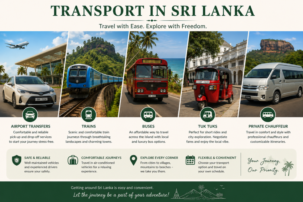 Transport in sri lanka thrilled Guest | TOURS AND TRAVELS