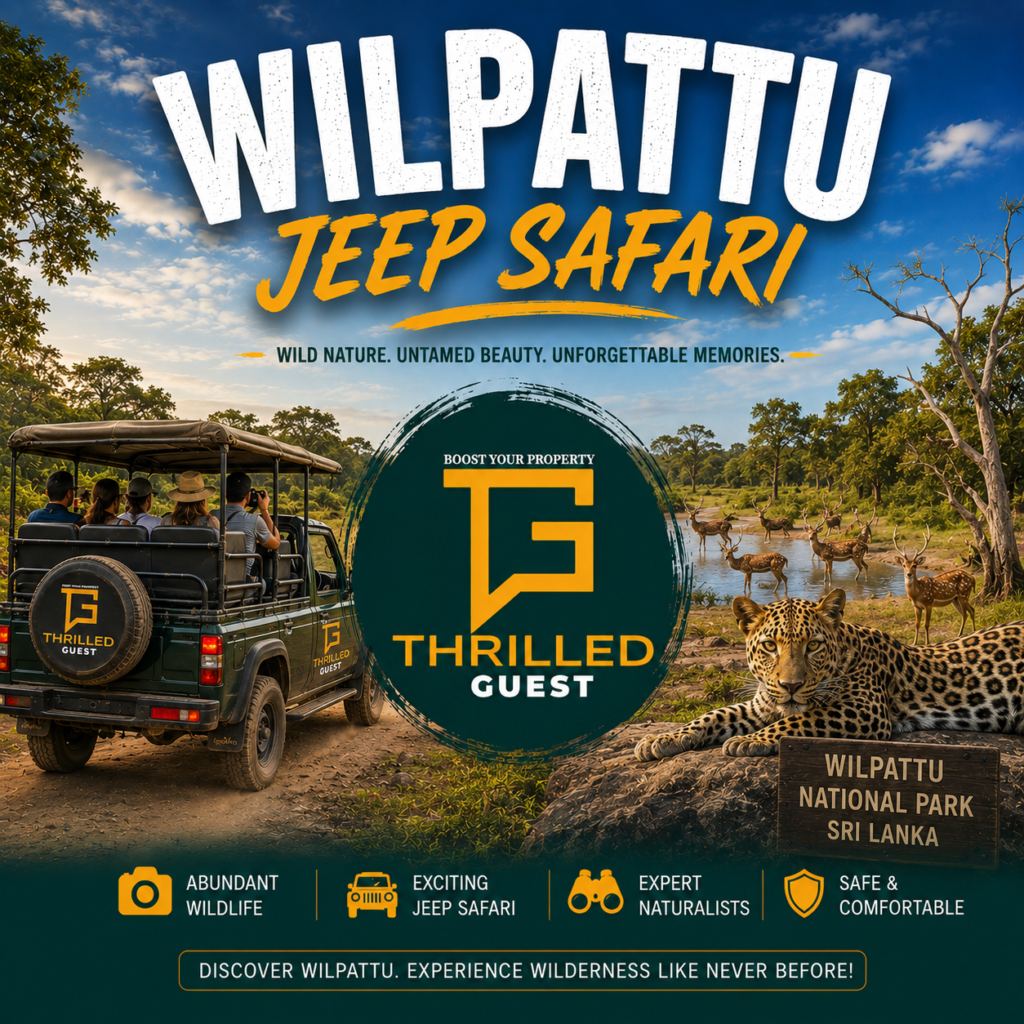 Wilpattu Jeep Safari